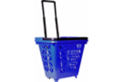 Garvey Plastic Trolley comes with a cart on a wheels, great for groceries or laundry visit Rubberstampsandseals.com for more
Garvey Large Plastic Trolley - Blue